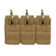Rothco MOLLE Open Top Six Rifle Mag Pouch, Coyote Brown, 41007-CoyoteBrown