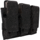 Rothco MOLLE Triple Pistol Mag Pouch, Black, 51102-Black