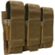 Rothco MOLLE Triple Pistol Mag Pouch, Coyote Brown, 51102-CoyoteBrown