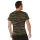 Rothco Pocket T-Shirt Collection Available In Cotton/Poly and Moisture Wicking Poly, Tiger Stripe Camo, 3XL, Moisture Wicking, 56962-TigerStripeCamo-MoistureWicking-3XL