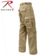 Rothco Relaxed Fit Zipper Fly BDU Pants, Coyote Brown, Extra Large, 2904-CoyoteBrown-XL