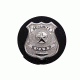 Rothco Round Leather Clip On Badge Holder, 1137