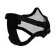 Rothco Steel Half Face Tactical Mask, Black Skull, 14979