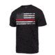 Rothco Thin Red Line Flag T-Shirt, Small, 9950-S