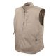 Rothco Undercover Travel Vest, Khaki, 2XL, 76601