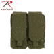 Rothco Universal Double Mag Rifle Pouch - Molle, Olive Drab, 51003-OliveDrab