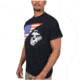 Rothco US Flag / USMC Eagle, Globe, & Anchor T Shirt, Black, Extra Large, 54285-Black-XL