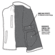 Rothco V2 Concealed Carry Soft Shell Vest, Coyote Brown, S, 86555-CoyoteBrown-S