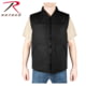 Rothco Concealed Carry Backwoods Canvas Vest, Black, Extra Large, 86900-XL