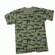 Rothco Vintage 'Guns' T-Shirt, Olive Drab, Small, 66360-OliveDrab-S