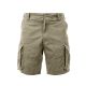 Rothco Vintage Solid Paratrooper Cargo Short, Khaki, M, 2170-Khaki-M