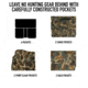Rothco X Bear Archery Fred Bear Camo BDU Cargo Shorts, XL, 19025-XL