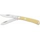 Rough Rider Trapper Fold Knife, Smooth yellow synthetic handle RR597