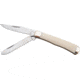 Rough Rider Trapper Fold Knife, White smooth bone handle RR22034W