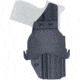 Rounded by Concealment Express OWB Paddle Holster FN 509 CC Edge, Left Hand, Carbon Fiber Black, FNS-FN509-CF-LH-OWDL-RMR