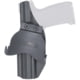 Rounded OWB Paddle Holster, Kel-Tec PMR30, Right Hand, Black, KTC-PMR30-BK-RH-OWBPDL