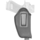 Rounded Grip Tac IWB Holster, Universal, Ambidextrous, Small, Black, 840111335765
