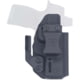 Rounded Sig Sauer Druid IWB/OWB Kydex Holster, Sig Sauer P365/P365 XL, Black, RG-DRUID-SIGP365-BK-AMBI