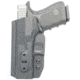 Rounded Tuckable Athletic Wear Holster, Smith &amp; Wesson M&amp;P SHIELD 9mm EZ, AMBI, Black, SWN-MPSHIELq
