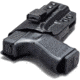 Rounded ULTICLIP3+ Tuckable Holster Clip, Black, CE-ULTICLIP3