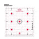 Ruger Paper Shooting Targets, 7-Spot Precision Sight-In Grid, 17in Square, 20-Targets Per Pack, 27992