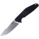 RUIKE D191 Framelock Folding Knife, Black G10 handle with stonewash finish titanium ba, D191-B