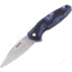 RUIKE Fang P105 Linerlock Blue-Black Folding Knife,3.5in,Standard Edge,Satin,Blue and Black,G10 Handle, P105-Q