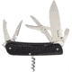 RUIKE LD31 Multifunctional Knife Multi-Tools, Folding Knife, 4in Closed, 3in Mirror 12C27 Sandvik SS Blade, Black Textured G10 Handle, Thumb Stud, Black, LD31-B