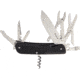 RUIKE LD41 Multifunctional Knife Multi-Tools, Folding Knife, 4.5in Closed, 3.5in Mirror 12C27 Sandvik SS Blade, Black Textured G10 Handle, Thumb Stud, Black, LD41-B