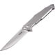 RUIKE P108 Framelock &amp; BetaPlus Lock Folding Knife,3.5in,Standard Edge,Satin, P108-SF