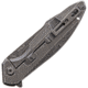RUIKE P128 Beta Plus Folding Knife, 4in Black Stonewash 14C28N Sandvik SS Drop Point, Black Stonewash 3Cr13 SS Handle, Pocket Clip, Beta Plus Locking Mechanism, P128-SB
