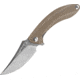 RUIKE P155 Linerlock Desert Sand Folding Knife, 3.5in Bead Blast Finish 14C28N Sandvik SS Blade, Desert Tan G10 Handle, Pocket Clip, P155-W