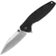 RUIKE P843 Linerlock Folding Knife, 3.75" satin finish Sandvik 14C28N stainless blade, Black textured G10 handle, P843-B