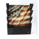 Rush Creek Creations Creations Gun Rack for 4 Guns, Rifles/Shotguns, Black, Medium, 38-8084