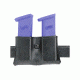 Safariland 079 Concealment Magazine Holder, Snap-On, Double - STX Plain Black, Ambidextrous
