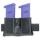 Safariland 079 Concealment Magazine Holder, Snap-On, Double - STX TAC Black, Ambidextrous, 2in. Belt Loop Slot 079-53-13-2