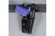 Safariland 6286 SLS Low Ride Level II Retention Duty Holster w/ Basketweave &amp; Hi Gloss Finish, Left Hand, Black, 6285-14921-492