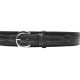 Safariland 146 Border Patrol Belt w/ Buckle, 2.25in Wide, Black Basketweave - 44 in
