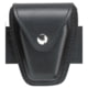 Safariland 190 Handcuff Case W/ Top Flap, Hi Gloss Black W/ Black Plastic Snap 190-9PBL
