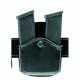 Safariland 572 Open Top Double Magazine Pouch, Paddle, Double Stacked 9mm Magazines GL17, 22, STX Plain Black, 572-83-41