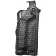 Safariland 6280 SLS Level II Retention Mid-Ride Duty Holster, SIG Sauer P226R/SIG Sauer P220R/SIG Sauer P220 SO/SIG Sauer P220 ST, Right Hand, STX Basket Weave, Black, 6280-7740-481