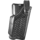 Safariland 6280 SLS Level II Retention Mid-Ride Duty Holster, SA XD 4in 9mm/.40 S&amp;W/.45 ACP, TLR-2, Right, Basketweave, Black, 6280-14821-81