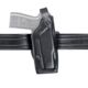 Open Box, Dealer Demo, Safariland SLS Off-Duty Belt Slide Holster, Glock 19/Glock 23/Glock 32, Left Hand, Plain, Black, 6287-283-62-150