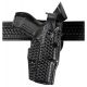 Safariland 6360 ALS/SLS Mid-Ride Level III Retention Duty Holster w/ Plain &amp; Tactical Finish, Springfield Armory XD 5in .45 ACP, Right Hand, STX Plain, Black, 6360-149-411