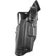 Safariland 6360 ALS/SLS Mid-Ride Level III Retention Duty Holster w/ Plain &amp; Tactical Finish, Smith &amp; Wesson M&amp;P 9/Smith &amp; Wesson M&amp;P 40, Right Hand, STX Plain, Black, 6360-2192-411