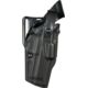Safariland 6360 ALS/SLS Mid-Ride Level III Retention Duty Holster w/ Plain &amp; Tactical Finish, Beretta 92, Right Hand, STX Plain, Black, 6360-73-411