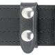 Safariland 65 Belt Keeper, 2 Snap 0.75in.W, Pack Of 4, Hi Gloss Black W/ Black Plastic Snap, 1.75in. Belt 65-4-9PBL