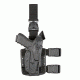 Safariland 7305 7TS ALS Tactical Holster w/Quick Release, Glock 19, 23 w/ITI M3 Light, Plain Black, Left Hand, 7305-2832-412