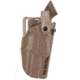 Safariland 7360 7TS ALS/SLS Mid-Ride Level III Retention Duty Holster, Beretta 92, Right, Plain FDE Brown, 7360-73-551