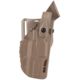 Safariland 7360 7TS ALS/SLS Mid-Ride Level III Retention OWB Duty Holster, Smith &amp; Wesson M&amp;P 9/Smith &amp; Wesson M&amp;P 40, Right Hand, STX Plain, FDE Brown, 7360-219-551